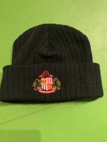 Sunderland Black Wooly Hat