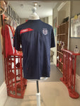 England Away Training Shirt Short Sleeve Medium 1999-2003