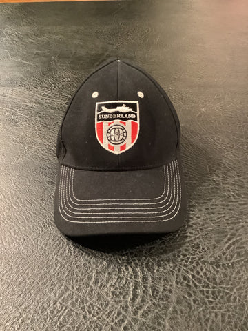 Sunderland Black Roker Park Badge Cap