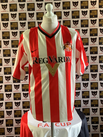 Sunderland Home Shirt 2000-2002 L