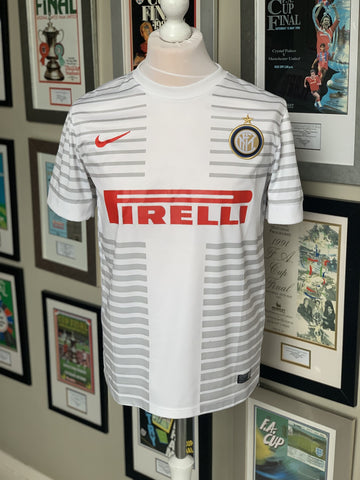 Inter Milan Away short sleeve shirt 2014/15 with Icardi 9 on the back *M*