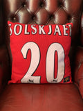Manchester United Ole Gunnar Solskjær Umbro Shirt Cushion