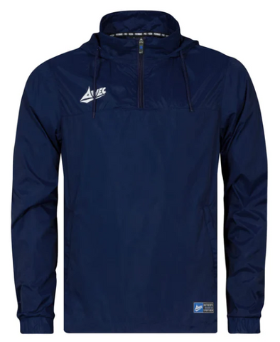 Avec Focus Half Zip Rain Jacket - Navy