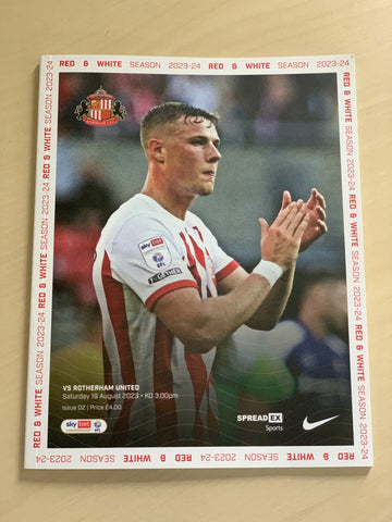 R&W - Issue 2 - SAFC vs Rotherham United  - 19th August 2023
