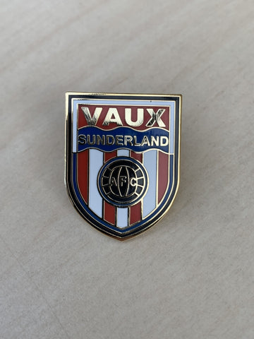Metal Sunderland AFC Badge with VAUX on top