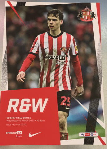 R&W - Issue 19 - SAFC vs Sheffield United - 15th of March 2023