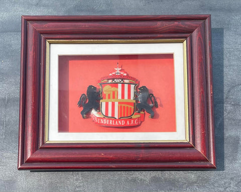 Framed 3D Sunderland badge