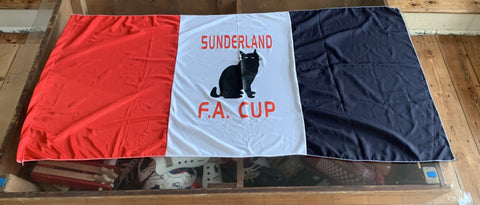 Sunderland FA CUP Flag