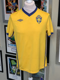 Sweden Home Shirt 2010-11