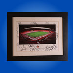 #28 Framed Signed Stadium of Light Picture