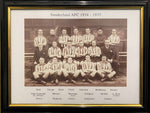 Framed Sunderland AFC Squad 1934 - 35 Picture