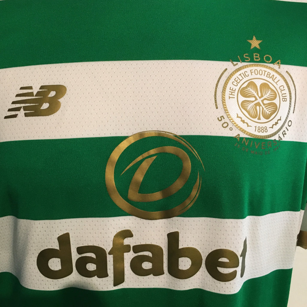 Celtic 2017-18 'Lisbon Lions' 50th Anniversary' Home Shirt *XL