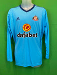 Sunderland Goalkeeper 2017-18 Long Sleeved Shirt *Medium* Brand New With Tags M