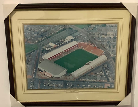 #9 Framed Roker Park Aerial view Picture