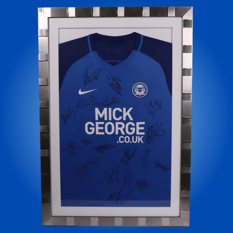 #21 Framed Peterborough 2017-2018 Shirt *SIGNED*