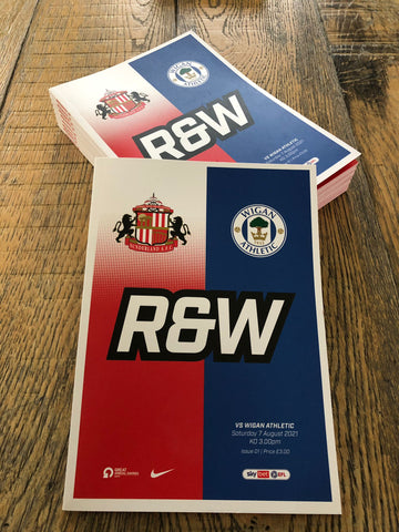 R&W - Issue 1 - SAFC vs Wigan Athletic - 7th August 2021