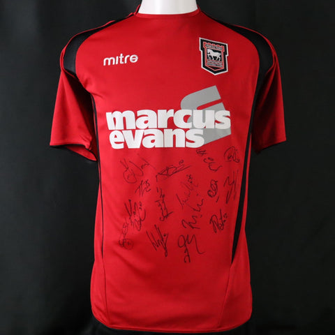 Ipswich Town 2008-2009 away shirt *SIGNED* *Large*