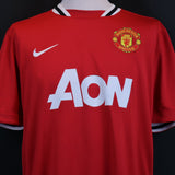 Manchester United Match Worn Home 2011-2012 Shirt worn by Dane Bowers *XL*