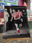 Stan Anderson Leading on Sunderland Signed A3 Print