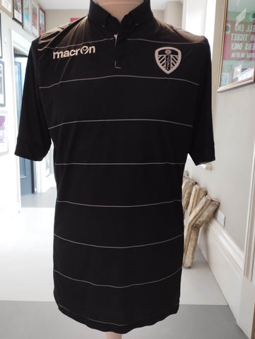 Leeds United 2014/15 Macron short sleeve shirt