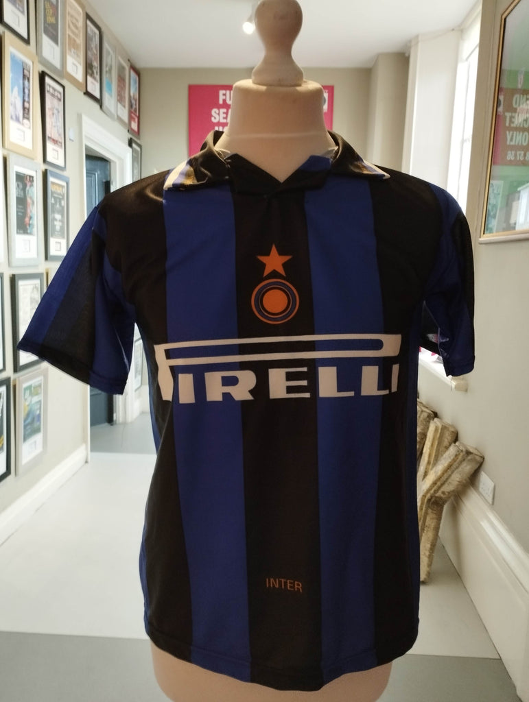 Inter Milan Retro Ronaldo short sleeve shirt – Fans Museum Shop