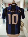 Inter Milan Retro Ronaldo short sleeve shirt