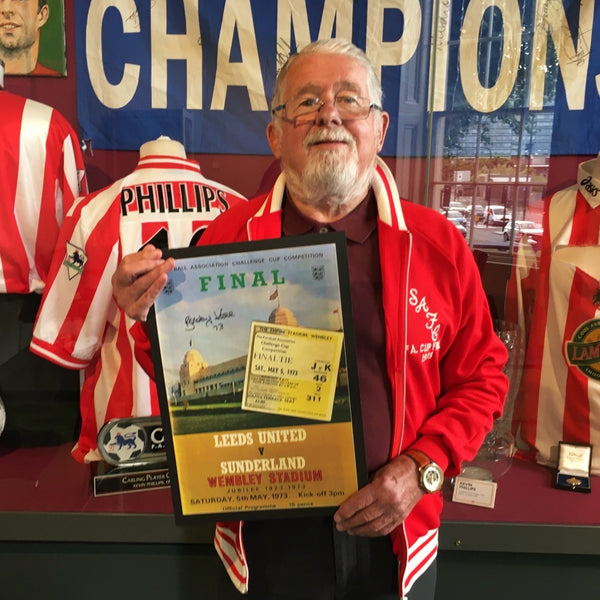 Score Draw社F.A. CUP FINAL 1973 フットボールシャツ SUNDERLAND 1973 F.A. CUP FINAL HOME FOOTBALL SHIRT SCORE DRAW