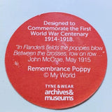 Wrapped 100th Anniversary Poppy Mug
