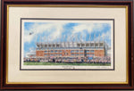 Framed Stadium of Light - Red & White Army Picture