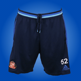 Vintage Sunderland Player Worn Blue Adidas Training Shorts *Large*