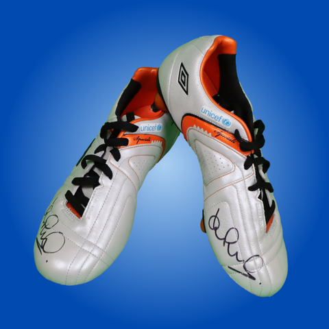 Kevin Phillips Match worn Umbro Speciali Soccer Aid 2012 Signed Boots (UK 7)