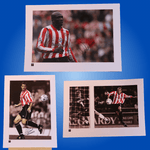 Signed A3 Print Triple Pack - Alex Rae, Paul Butler & Nyron Nosworthy