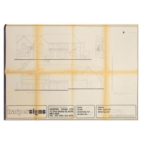 The Windmill, Cowgate, original VAUX plans.