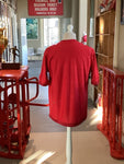 England Away Red Shirt Short Sleeve Large Size 2006