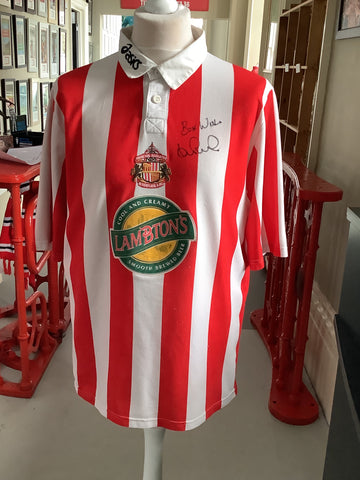 Kevin Phillips Signed Sunderland lambtons asics Home Shirt 1997-1999 *XL*