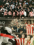 1973 Vic Halom and Bobby Kerr Celebration Signed Vollage Signed A4 Print