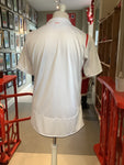 England Home White Shirt Short Sleeve Medium