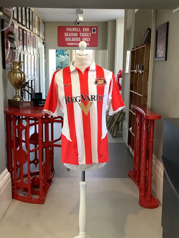 Nike Reg Vardy Sunderland AFC Home Shirt Short Sleeve Large 2002/03/04