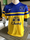 Charity Project: Africa Everton Away Shirt Short Sleeve Medium 2013/14