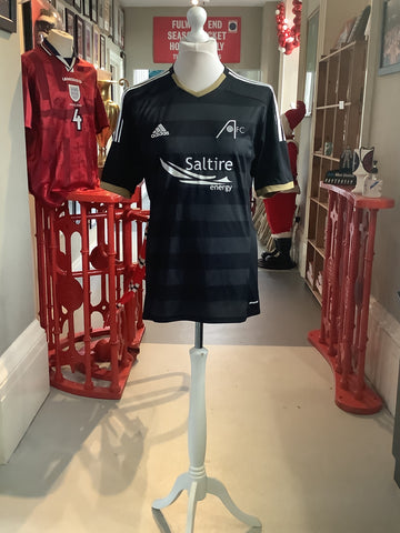 Aberdeen Away Shirt Short Sleeve Medium 2014-15