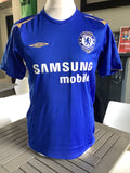 Charity Project: Africa Chelsea FC small short sleeve home shirt 2005-06 100 Years Special