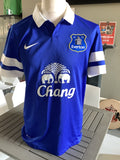 Charity Project: Africa Everton Home Shirt Short Sleeve Medium 2013/14